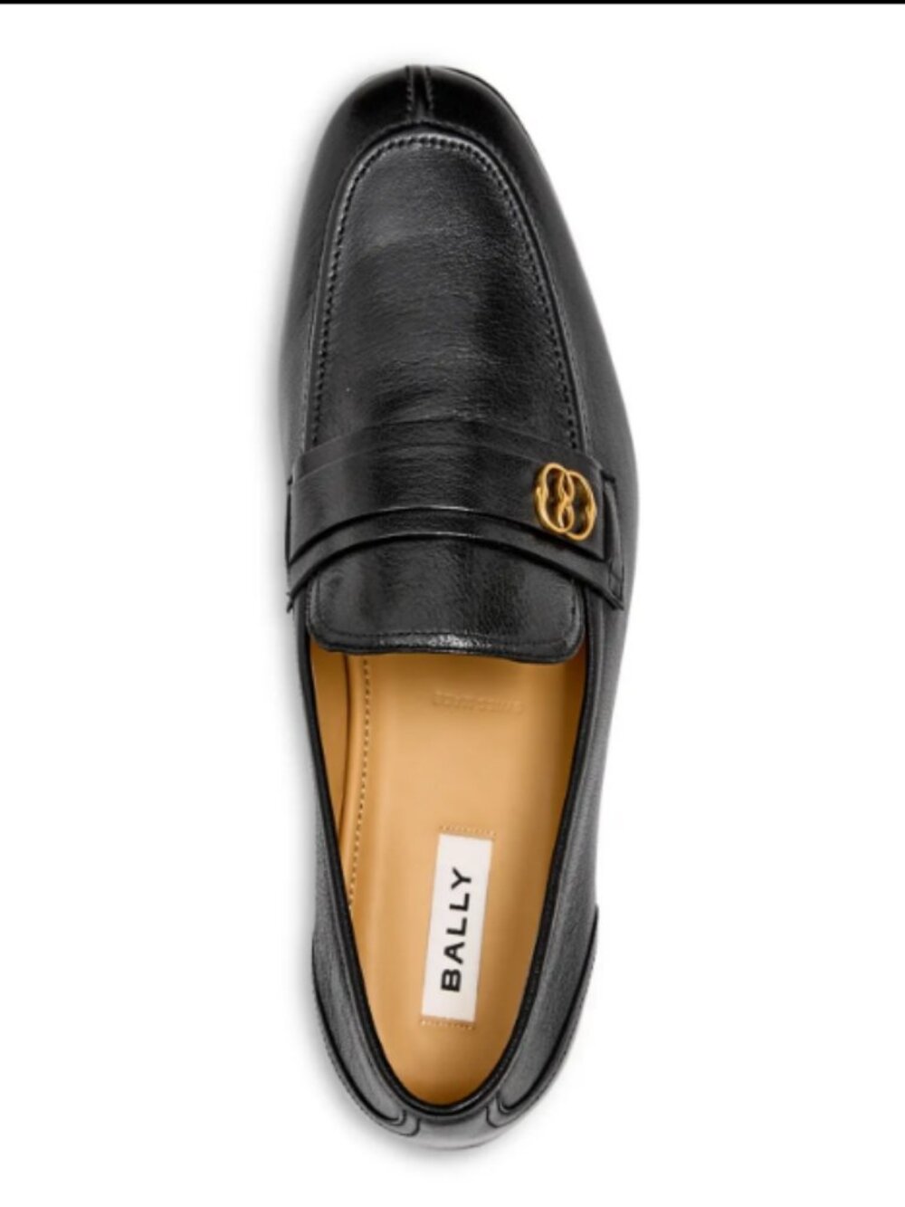 Bally Apron Toe Loafers US 8.5 (Shoes, Black)